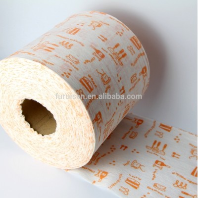 Printed Spunlace nonwoven fabric Cheap fabric roll